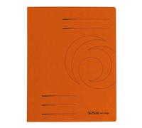 25x herlitz 10902922 Classeur à levier Quality carton orange DIN A4