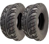 25x10.00-12 (255/65-12) ATV Tyres 6ply WP08 OBOR Beast 54N Road Legal (Set of 2)