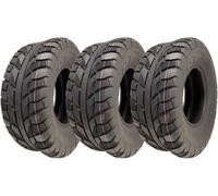 25x10.00-12 (255/65-12) ATV Tyres 6ply WP08 OBOR Beast 54N Road Legal (Set of 3)