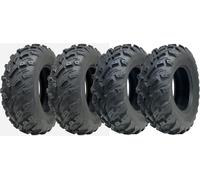 25x10.00-12 & 25x8.00-12 ATV Tyres 4ply P3080 OBOR Pinacle Road Legal (Set of 4)