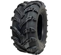 25x10.00-12 ATV Quad Tyre 6ply 7psi Wanda P377 E Marked Road Legal Tubeless 50J