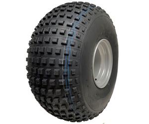 25x12.00-9 Knobby ATV Quad Tyre Wanda P318 4ply Gator Tire 4 Stud 4 Inch PCD Rim