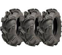 25x8.00-12 (205/80-12) 6ply ATV Tyre WU23 OBOR Scorpio 43J Road Legal (Set of 3)