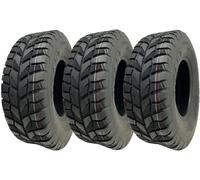 25x8.00-12 (205/80-12) ATV Tyres 6ply WP07 OBOR Beast 47N Road Legal (Set of 3)