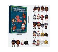 (26*18*3cm,The Rebels)Los Angeles Rams Christmas Tree Ornament Acrylic Hanging Decor NFL Team Theme Blind Box 26*18*3cm