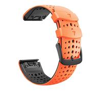 26 22 mm Silicone Broupeau pour Garmin Fenix 6 6xpro 5x 5 Plus/Forerunner 935 GPS MK1 D2 STRAPE DE MONTRE EASYFIT Easyfit (Couleur: F, Taille: Forerunner 935 945)