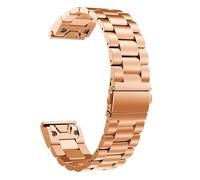 26 22 STRACTES DE VILLES DE VORDS 20MM POUR FENIX 7S 7 7X 5 5X 5S 3 3HR 6X 6S PRO Watch Sleect Sleect Steel Bandle EasyFit