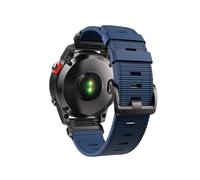 26 22mm nylon bracelet pour Garmin Fenix 6x 6 7x 7 EPIX easyfit bracelet pour Fenix 5X 5 3 3hr tactix 7 bracelet de montre(Blue,22mm For Epix Gen 2)