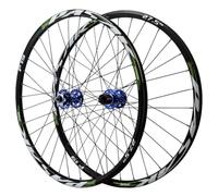 26/27.5/29'' Ensemble De Roues for Vélo De Montagne Frein À Disque VTT Jante en Alliage À Double Paroi Roulement Étanche QR 32H Moyeu Cassette 7-12 Vitesses