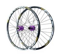 26/27.5/29'' Ensemble De Roues for Vélo De Montagne Frein À Disque VTT Jante en Alliage À Double Paroi Roulement Étanche QR Moyeu 32H Cassette 7-12 Vitesses