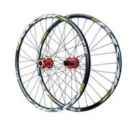26/27.5/29'' Ensemble De Roues for Vélo De Montagne Frein À Disque VTT Jante en Alliage À Double Paroi Roulement Étanche QR Moyeu 32H Cassette 7-12 Vitesses
