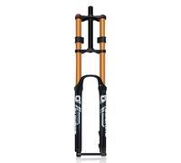 26 27.5 29 Fourche à air VTT fourche à suspension à axe traversant 15×100mm | Fourche avant à frein à disque, réglage du rebond avec verrouillage, double épaulement, débattement 150mm
