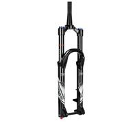 26/27,5/29" Fourche à suspension conique pour VTT 1-1/2" Boost 15x110mm | Travel 160mm Fourche À Air Réglage L'amortisseme avec verrouillage, fourche avant de frein à disque