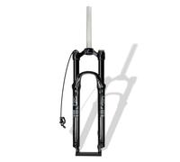 26"/27,5"/29" Fourche À Suspension VTT 100 Mm Course 1-1/8" Fourche À Ressort À Huile Blocage Manuel/à Distance Fourche Hydraulique QR 9 Mm Frein À Disque Fourche Avant(Straight-remote,27.5in)