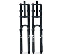 26/27,5/29" Fourche VTT Air 180mm Dual Crown DH 15x100/110mm 1-1/8" Droit