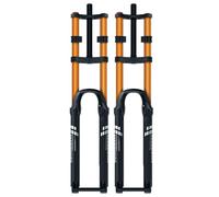 26/27,5/29" Fourche VTT Air 180mm Dual Crown DH 15x100/110mm 1-1/8" Droit