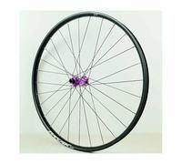 26" 27,5" 29" Paire De Jante VTT en Aluminium, Axe Traversant Boost, Roue Avant 15x110mm, Roue Arrière 12x148mm, Cassette 8/9/10/11 Vitesses, Frein À Disque, Cliquet 54T(Purple 15 * 110,27.5")