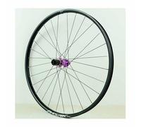 26" 27,5" 29" Paire De Jante VTT en Aluminium, Axe Traversant Boost, Roue Avant 15x110mm, Roue Arrière 12x148mm, Cassette 8/9/10/11 Vitesses, Frein À Disque, Cliquet 54T(Purple 12 * 148,26")