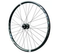 26" 27.5" 29" Paire De Roues for VTT Frein À Disque Roue Avant/arrière De Vélo Axe Traversant 100 * 15/142 * 12 Mm Alliage D'aluminium Double Couche Jante for 7-12s(Front,Black_29")
