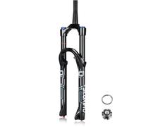 26/27.5/29 Pouces Fourche À Suspension Air VTT Réglage Du Rebond 9x100mm QR | Frein à disque Fourche Avant Vélo de montagne à Droite/conique Course 160mm Verrouillage Manuel