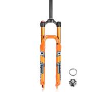 26 27.5 29 pouces Fourche À Suspension VTT Droite 1-1/8" Réglage Du Rebond | QR 9*100mm Fourche Avant à Air Vélo De Montagne Course 120mm Frein À Disque HL/RL