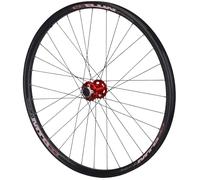 26 27,5 29'' VTT Roue Avant Axe Traversant Frein À Disque Moyeu Avant Double Couche Jante en Alliage D'aluminium pour Vélo De Dirt Jump/XC/AM(29'' Red,15X110MM)