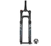 26/27.5/29Fourche à suspension de montagne 15×100mm Axe traversant air fork | Réglage du rebond, débattement 120mm, fourche avant à tube conique 1-1/2", HL/RL, frein à disque XC AM