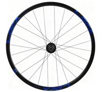 26/27,5/29IN Démontage Rapide 100mm Roue Avant Roue Arrière 135mm pour VTT Frein À Disque Moyeux 24H Compatible Cassettes 8/9/10/11/12 Vitesses(Black-Blue,29''Rear)