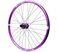 26/27,5/29in Paire De Roues VTT Jantes en Alliage D'aluminium Freins À Disque Moyeux À Axe Traversant Boost F15x110mm/R12x148mm pour Cassette 8-12 Vitesses(Purple Rear,29'')