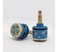 26/28/33/35/37mm Cartouche De Robinet, Cartouche De Disque En Céramique Remplacement Robinet Mitigeur Eau Contrôle Intérieur Robinet De Cuisine Valve,N-37mm