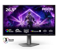 26-5i 16:9 QD-OLED 500HZ 2560X1440 HAS 130MM HDMI X 2X 2.1 DP X 1X 2.1