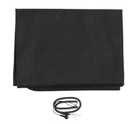 26,8 x 70,9 pouces Mat à terre, coussin de mise à la terre pour dormir, soulagement de l'anxiété, matériau en cuir PU, à utiliser avec du fil de mise à la terre, réduit
