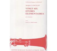 26 Etudes Élémentaires pour clarinette.