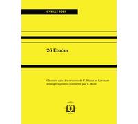 26 Études: Pour la Clarinette