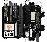 26 In 1 Survival Kit Professional Outdoor Home Emergency Kit Outdoor Equipment Survival Equipment For Camping,Bush,Hiking,Hunting,Adventure