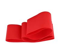 26 Inch x 2.6 Inch Bicycle PVC Rim Protection Strip Tire Liner Anti-Puncture Tape Black (Red)