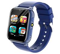 26 Jeux Montre Connectée Enfant avec Caméra, 100+ Fiche d'étude Carte, 10+ Livre Audio, Musique, Podomètre Calories, 13 Réveil, Calendrier, 20+ Papier Peint Multiple, Montre Enfant Garcon Fille Cadeau