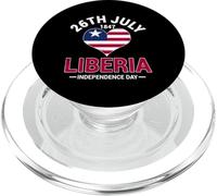 26 Juillet Jour de l'indépendance du Libéria 1847 PopSockets PopGrip pour MagSafe