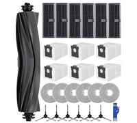 26 Kit Pièces d'rechange Compatible pour Dreame L10s Pro Ultra Heat/ L10s Ultra Gen 2 / Mova E30 Ultra / X30 Ultra,1 Brosse Principale,6 Filtres,6 Brosses latérales,6 Sacs à Poussière