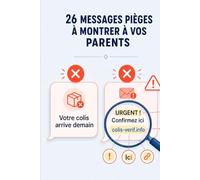 26 messages pièges à montrer à vos parents: Enfants de seniors se faisant arnaquer par des SMS, e-mails ou messages WhatsApp suspects