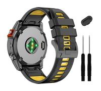 26 mm FENIX 7X 6X PRO 5X Plus Band de montre QuickFit, sangle en silicone souple , pour Garmin Enduro 2 / Descente MK2I / MK3I 51mm / TACTIX 7PRO / EPIX PRO 51MM
