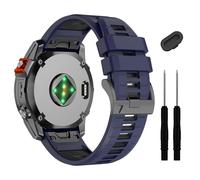 26 mm FENIX 7X 6X PRO 5X Plus Band de montre QuickFit, sangle en silicone souple , pour Garmin Enduro 2 / Descente MK2I / MK3I 51mm / TACTIX 7PRO / EPIX PRO 51MM