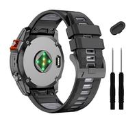 26 mm FENIX 7X 6X PRO 5X Plus Band de montre QuickFit, sangle en silicone souple , pour Garmin Enduro 2 / Descente MK2I / MK3I 51mm / TACTIX 7PRO / EPIX PRO 51MM