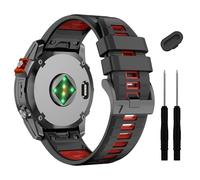 26 mm FENIX 7X 6X PRO 5X Plus Band de montre QuickFit, sangle en silicone souple , pour Garmin Enduro 2 / Descente MK2I / MK3I 51mm / TACTIX 7PRO / EPIX PRO 51MM