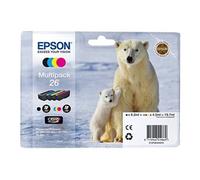 26 Multipack Easy Mail Packaging - Pack de 4 - 19.7 ml - noir, jaune, cyan, magenta - original - cartouche d'encre - pour Expression Premium XP-510,