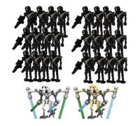 26 pièces de jouets à assembler pour enfants, ensemble de soldats robots de combat Star Wars, mini-figurines de combat à assembler.