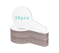 26 pièces Effaçable à sec réponse, 23*13CM, Tableau de bord petit tableau blanc, Effaçable à sec réponse tableau blanc, Panneaux effaçables à sec, tableau d'enchères pour étudiants, salles de classe