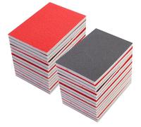 26 Pièces Éponges à Poncer Grains 180 à 3000 Papier Abrasif Sec et Humide Flexibles Eponge Abrasive pour Le ponçage du Bois, du métal, du Plastique, de la Rouille