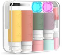 26 Pièces Flacon Voyage En Silicone,Kit Voyage Avion Contenant Voyage 100 Ml/60 Ml,Tsa Approved Bouteille De Voyage Rechargeable Et Leakproof Pour Shampoo,Creme,Liquidi E Lotion.[K94]