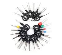26 Pièces Outils pour Enlever les Bornes, Auto Terminals Enlèvement Outil, Outil d'épingle Terminal Removal Tool, Extracteurs de Cosses pour Connecteur Serti de Câblage électrique